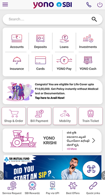 Secure & Grow your Wealth with SBI Term Deposits - Managed easily on the YONO SBI app!