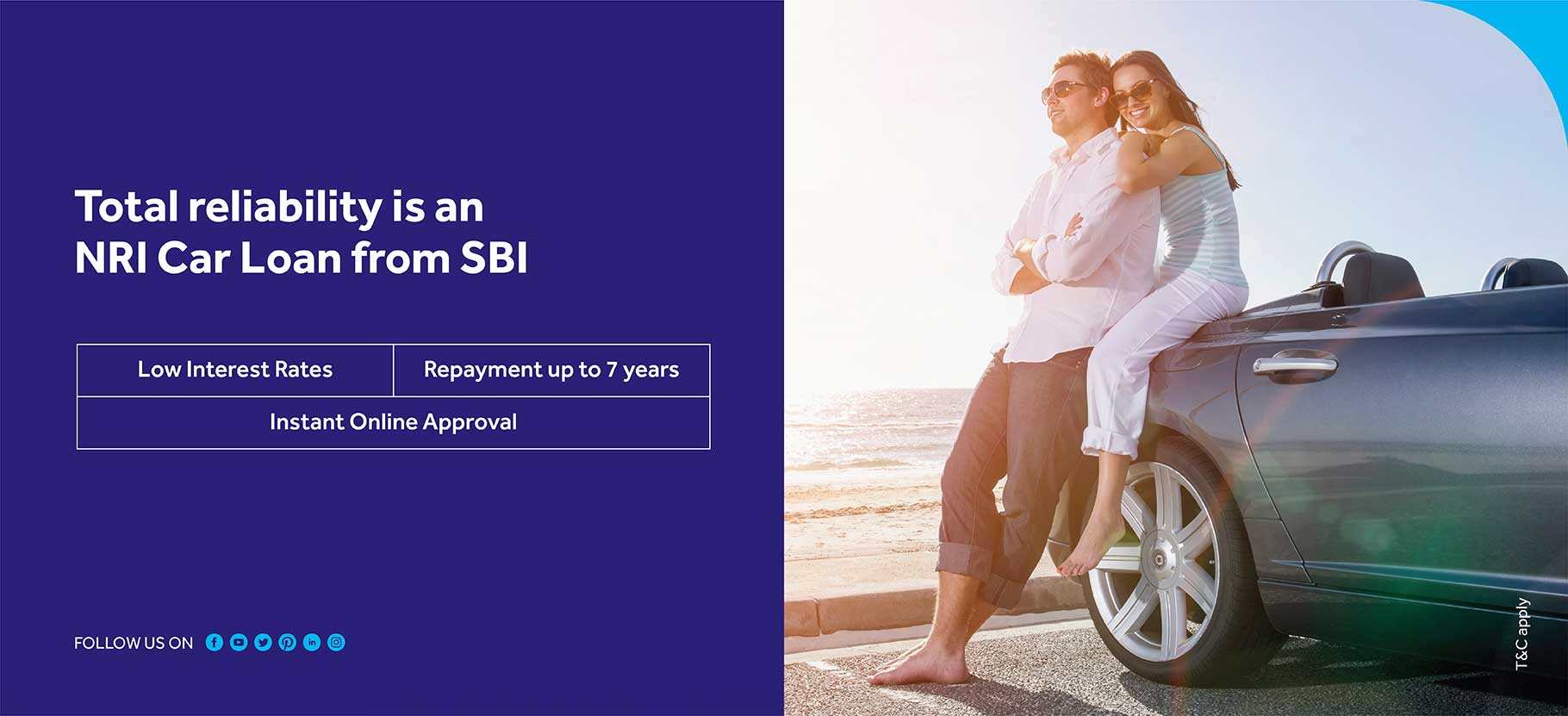 Total reliability is an NRI car loan from sbi